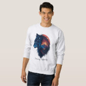 Sweatshirt Chasser l'infini (Devant entier)