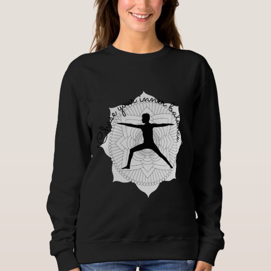 Sweatshirt Chasser votre solde interne (Devant)