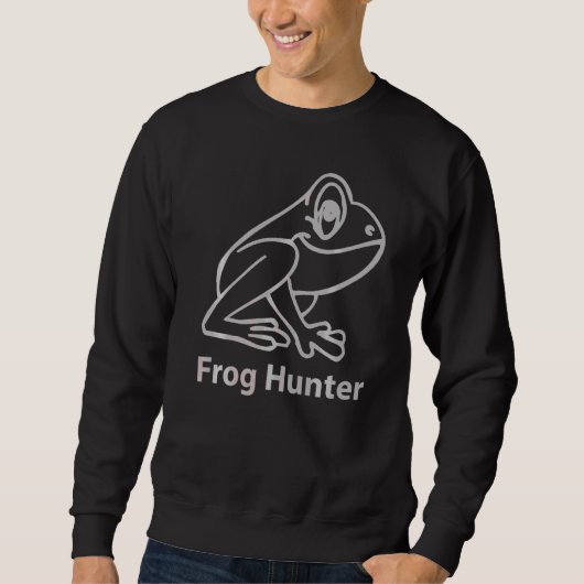 Sweatshirt Chasseur de grenouilles Catcher (Devant)