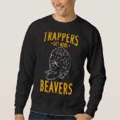 Sweatshirt Chasseur de piégeage de trappeur (Devant)