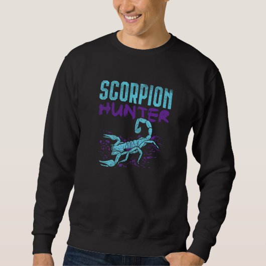 Sweatshirt Chasseur de scorpions (Devant)