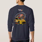 Sweatshirt Chasseur de vitesse (mode foncé) | Homme (Dos)