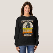 Sweatshirt Chat 4 de Schrodinger (Devant entier)