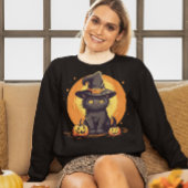 Sweatshirt Chat à chaton pour Halloween