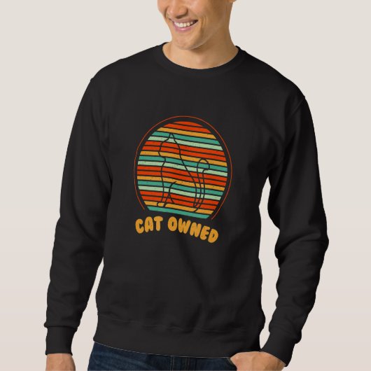 Sweatshirt Chat Amis Propriétaires Chat Buddy Kitten Chat Mam (Devant)