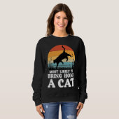 Sweatshirt chat chatons hangon 1 (Devant entier)