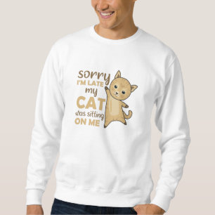Sweatshirt Chat Chats Chatons Drôle Dire de mignons animaux