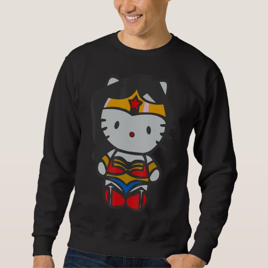 Sweatshirt Chat Chats Cute Kitty Chibi (Devant)