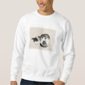 Sweatshirt Chat couché (Devant)