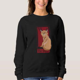 Sweatshirt Chat de Loterie Mexicaine Caracal Chat La Floppa