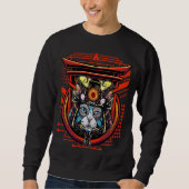 Sweatshirt Chat de Samurai (Devant)