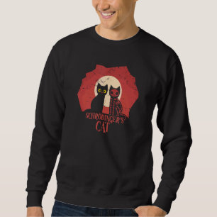 Sweatshirt Chat de Schrodinger I Dead or Alive