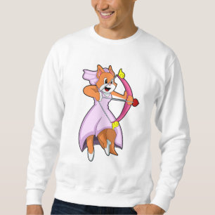 Sweatshirt Chat en fiancée avec une robe de mariée.PNG