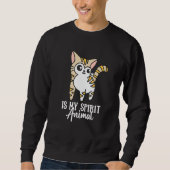 Sweatshirt Chat Est Mon Esprit Animal Kitten (Devant)