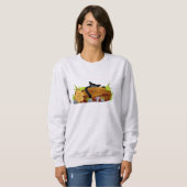 Sweatshirt Chat et souris (Devant entier)