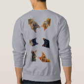 Sweatshirt Chat et Souris Drôles (Dos)