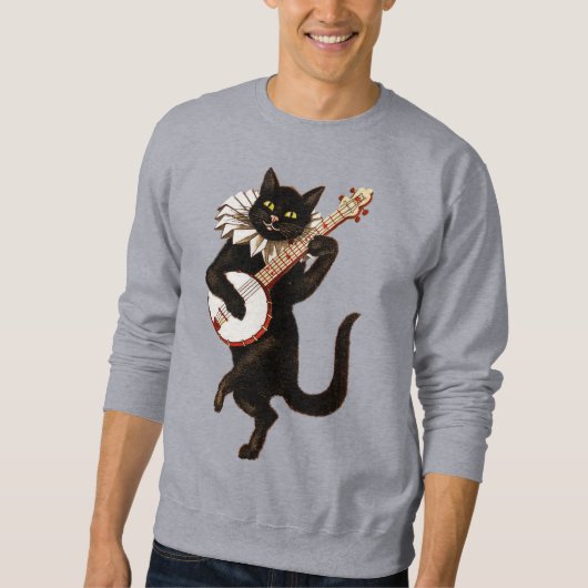 Sweatshirt Chat et Souris Drôles (Devant)