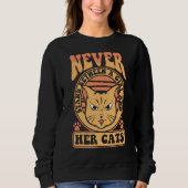 Sweatshirt Chat Kitten Kitty (Devant)