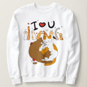 Sweatshirt Chat Love
