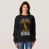 Sweatshirt Chat Owener Bengale (Devant entier)