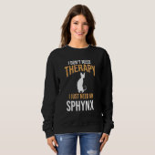 Sweatshirt Chat Owener Sphynx (Devant entier)