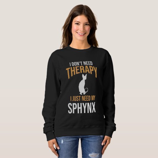 Sweatshirt Chat Owener Sphynx (Devant entier)