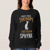 Sweatshirt Chat Owener Sphynx (Devant)