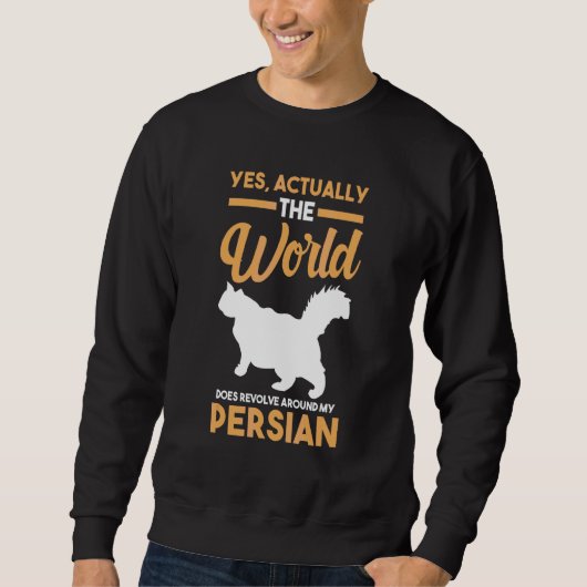 Sweatshirt Chat Perse 1 (Devant)