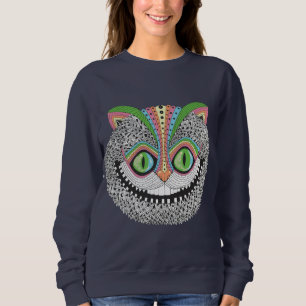 Sweatshirt Chat psychédélique de Cheshire
