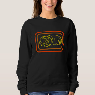 Sweatshirt Chat réfrigéré