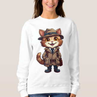 Sweatshirt Chat souriant mignon