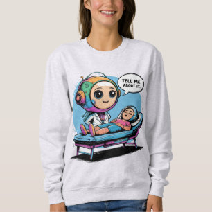 Sweatshirt Chatbot mèmes Ai Thérapie Thérapie Ai Chatbot