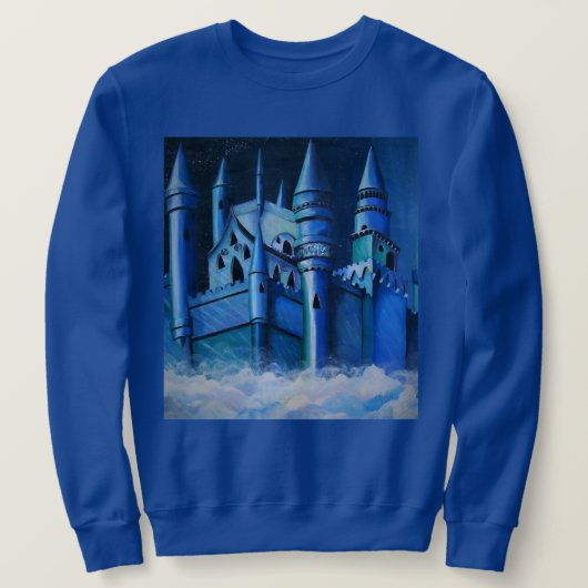 Sweatshirt Château dans le ciel (Design devant)