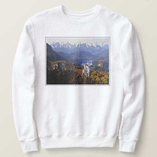 Sweatshirt Château de Neuschwanstein | Allemagne, Bavière (Design devant)