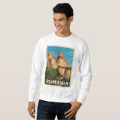Sweatshirt Château de Peles Roumanie (Devant entier)