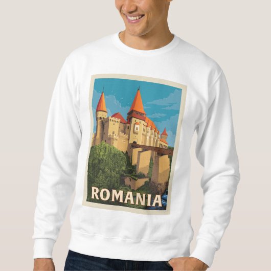 Sweatshirt Château de Peles Roumanie (Devant)