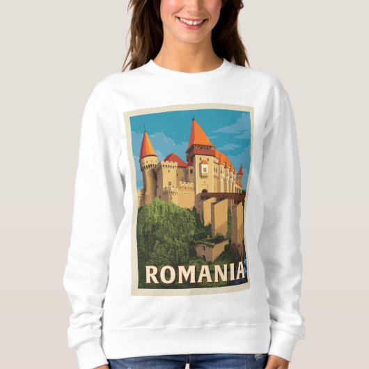 Sweatshirt Château de Peles Roumanie (Devant)
