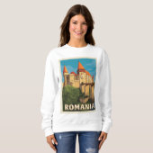 Sweatshirt Château de Peles Roumanie (Devant entier)