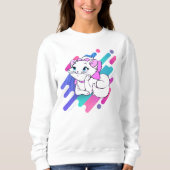 Sweatshirt chaton (Devant)