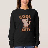 Sweatshirt Chaton Cool (Devant)