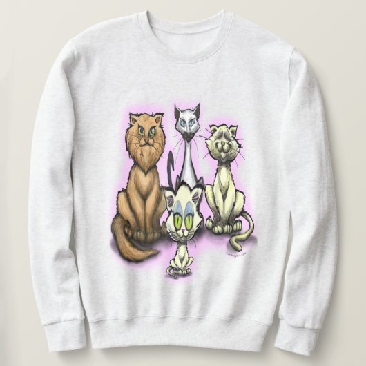 Sweatshirt Chats (Design devant)