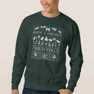 Sweatshirt Chats de Noël