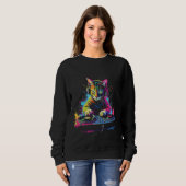 Sweatshirt Chats DJ Art (Devant entier)