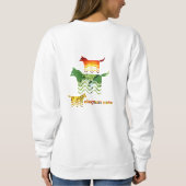 Sweatshirt chats élégants (Dos)