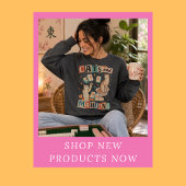 Sweatshirt Chats et plaisir Mahjong