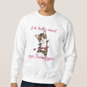 Sweatshirt Chats Le Hullern Smart Hoop Cute Kitten