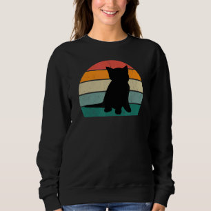 Sweatshirt Chats Maman Chatons Boîte à litière Poche Kitty