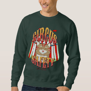 Sweatshirt chats, plaisir et sécurité du cirque, simple et co