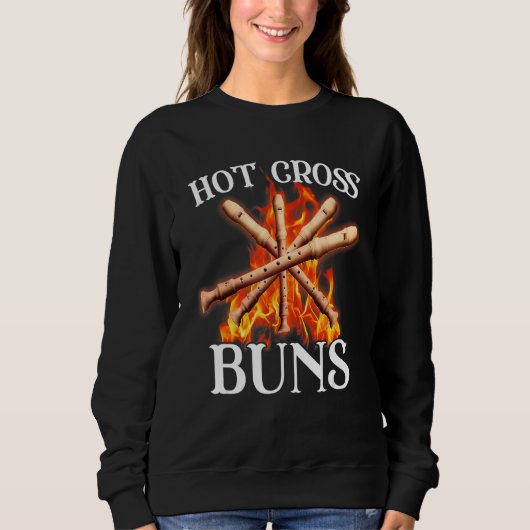 Sweatshirt Chaud Cross Buns Apparel 15 (Devant)