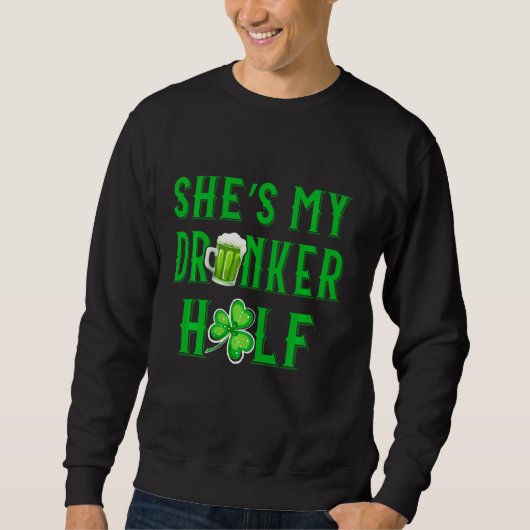 Sweatshirt Chaussure Mon Coureur Demi-Long Manche (Devant)